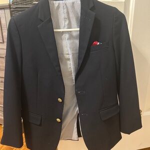 IZOD blue blazer says size 12 more of a 10-12